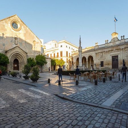 Semiloft Romantico Catedral Con Soleada Azotea Comunitaria Jerez de la Frontera Eksteriør billede